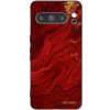 Picasee silikónový čierny obal pre Google Pixel 8 Pro - Red Picasee silikónový čierny obal pre Google Pixel 8 Pro - Red