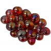 Chessex Skleněné žetony Gaming Glass Stones Iridized Crystal Red