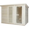 Sanotechnik Vaasa fínska vonkajšia sauna pre 4-5 osôb, 310x230cm Sanotechnik Vaasa fínska vonkajšia sauna pre 4-5 osôb, 310x230cm