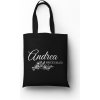 Personal Plátená taška s potlačou - Bridesmaid Farba: Čierna Personal Plátená taška s potlačou - Bridesmaid Farba: Čierna