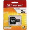 Transcend microSD 2GB + adapter TS2GUSD