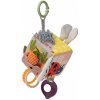 Taf Toys Activity Cube Urban Garden kontrastná závesná hračka s hryzadielkom 1 ks Taf Toys Activity Cube Urban Garden kontrastná závesná hračka s hryzadielkom 1 ks