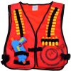 Nerf bojová vesta s pištoľou a nábojmi - červená Nerf bojová vesta s pištoľou a nábojmi - červená