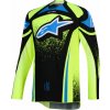 Dres TECHSTAR NOMUR, ALPINESTARS (tmavě modrá/žlutá fluo/modrá, vel. M) Dres TECHSTAR NOMUR, ALPINESTARS (tmavě modrá/žlutá fluo/modrá, vel. M)