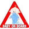 Samolepka na auto - BABY ON BOARD - Mark Samolepka na auto - BABY ON BOARD - Mark