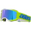 Okuliare ALPINESTARS Vision 5 Blaze (žltá fluo/modrá) Okuliare ALPINESTARS Vision 5 Blaze (žltá fluo/modrá)
