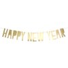 PartyDeco BANNER Happy New Year zlatý 10 x 90 cm PartyDeco BANNER Happy New Year zlatý 10 x 90 cm