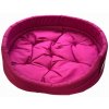 Oválna ležanka SandipetS Doggy - veľkosť 6 (75cm x 67cm x 18cm), fuksiová, s podložkou Oválna ležanka SandipetS Doggy - veľkosť 6 (75cm x 67cm x 18cm), fuksiová, s podložkou