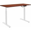 AlzaErgo Table ET2 biely + doska TTE-12 120 × 80 cm lamino gaštan AlzaErgo Table ET2 biely + doska TTE-12 120 × 80 cm lamino gaštan
