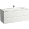Laufen Pro S - set - biele lesklé umývadlo slim so skrinkou 120 x 50 cm Laufen Pro S - set - biele lesklé umývadlo slim so skrinkou 120 x 50 cm