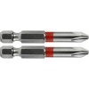 FORTUM hrot krížový phillips, sada 2ks, PH 3 x 50 mm, S2 4741213 FORTUM hrot krížový phillips, sada 2ks, PH 3 x 50 mm, S2 4741213