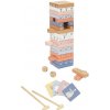 eliNeli Drevená veža Jenga so zvieratkami z farmy eliNeli Drevená veža Jenga so zvieratkami z farmy