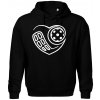 Florbal love - Oversized mikina pánska Moon - kratšia + širšia - XL ( Čierna ) Florbal love - Oversized mikina pánska Moon - kratšia + širšia - XL ( Čierna )