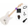 Fender Squier Sonic Stratocaster HT MN SET 2 Arctic White Elektrická gitara Fender Squier Sonic Stratocaster HT MN SET 2 Arctic White Elektrická gitara