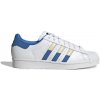 ADIDAS ORIGINALS-Superstar cloud white/sand strata/bright royal Biela 45 1/3