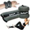 DrFit závažia na členky a zápästia fitness posilňovňa 2x 1 kg sivé DrFit závažia na členky a zápästia fitness posilňovňa 2x 1 kg sivé