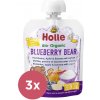 3x HOLLE BIO Blueberry bear - detské ovocné pyré s jogurtom 85 g VP-F168472