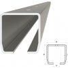 C profil MEDIO 98 x 98 x 5 x 4000 mm s otvormi, pozinkovaný