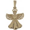 KA 2708LOT - Zlatý prívesok anjel 1 g 1.00 g KA 2708LOT - Zlatý prívesok anjel 1 g 1.00 g