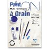 Blok Clairefontaine Paint'ON Grain - A5, 20 listov, 250 g Blok Clairefontaine Paint'ON Grain - A5, 20 listov, 250 g