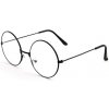 VeyRey Okuliare s čírymi sklami lenonky Batten čierne VeyRey Okuliare s čírymi sklami lenonky Batten čierne