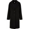 Urban Classics Oversized Long dámsky kabát čierný