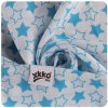 Kikko Bambusová osuška XKKO BMB 90x100 Turquoise Stars - 1ks