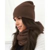 Fashionweek ZIMNÍ SET ČIAPKA A ŠÁL, PLETENÝ TUNEL ZIZI20/K6 Farba: Hnedý, Veľkosť: Universal Fashionweek ZIMNÍ SET ČIAPKA A ŠÁL, PLETENÝ TUNEL ZIZI20/K6 Farba: Hnedý, Veľkosť: Universal