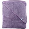 XKKO Organic BIO bavlněná froté osuška s kapucí 90 × 90 Lavender Aura XKKO Organic BIO bavlněná froté osuška s kapucí 90 × 90 Lavender Aura