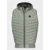 PitBull West Coast - pánská zimní vesta NAYLOR S KAPUCÍ šedozelená M PitBull West Coast - pánská zimní vesta NAYLOR S KAPUCÍ šedozelená M