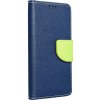 Kryt Fancy Book Samsung Galaxy A03S tmavomodrý / žltý limetkový Kryt Fancy Book Samsung Galaxy A03S tmavomodrý / žltý limetkový
