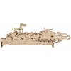 UGEARS 3D puzzle Brave UA Tractor 51 dílků UGEARS 3D puzzle Brave UA Tractor 51 dílků