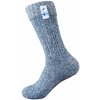 Fínske vlnené ponožky, baltické modré - L 43–46 Fínske vlnené ponožky, baltické modré - L 43–46