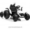 LeanToys Elektrický traktor HZB-200, biela LeanToys Elektrický traktor HZB-200, biela