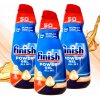 Finish All-in-One Orange Power Gel do umývačky riadu Oranžový 3 x 1 l 150 umytí
