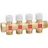 CALEFFI Modulovateľný rozdeľovač s uzatváracími ventilmi, 5 výstupov, 3/4” CALEFFI Modulovateľný rozdeľovač s uzatváracími ventilmi, 5 výstupov, 3/4”