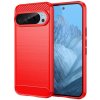 Zadný Kryt Carbon červený – Google Pixel 9 Zadný Kryt Carbon červený – Google Pixel 9