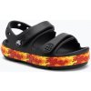 Detské sandále Crocs Crocband Cruiser Flames black Detské sandále Crocs Crocband Cruiser Flames black