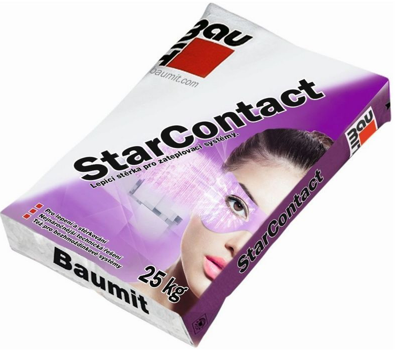 BAUMIT StarContact Lepiaci a stierkovací tmel 25 kg