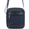 Coveri World CW6260 modrá pánska bočná taška, taška cez rameno 22 x 26 x 9 cm Coveri World CW6260 modrá pánska bočná taška, taška cez rameno 22 x 26 x 9 cm
