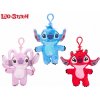 Lilo & Stitch prívesok na kľúče plyšový 13 cm - mix variantov či farieb Lilo & Stitch prívesok na kľúče plyšový 13 cm - mix variantov či farieb