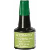 Pečiatková farba Q-Connect, 28 ml, zelená Pečiatková farba Q-Connect, 28 ml, zelená