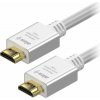 Video kábel AlzaPower AluCore Premium HDMI 2.0 High Speed 4K 3m strieborný (APW-CBHDP230S) Video kábel AlzaPower AluCore Premium HDMI 2.0 High Speed 4K 3m strieborný (APW-CBHDP230S)
