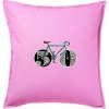 Narodeniny 50 rokov na bicykli - Vankúš 50x50 - 50x50 - Vrátane výplne ( Ružová ) Narodeniny 50 rokov na bicykli - Vankúš 50x50 - 50x50 - Vrátane výplne ( Ružová )