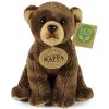 Rappa Plyšový medvěd hnědý sedící 15 cm ECO-FRIENDLY Rappa Plyšový medvěd hnědý sedící 15 cm ECO-FRIENDLY