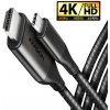 AXAGON RVC-HI2MC, USB-C -> HDMI 2.0a redukcia / kábel 1.8m, 4K/60Hz HDR10 RVC-HI2MC AXAGON RVC-HI2MC, USB-C -> HDMI 2.0a redukcia / kábel 1.8m, 4K/60Hz HDR10 RVC-HI2MC