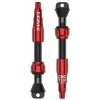 LEZYNE CNC TLR VALVE PRO - 44mm Red LEZYNE CNC TLR VALVE PRO - 44mm Red