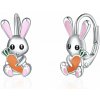 Olivie Strieborné náušnice KRÁLIK 8111 Ag 925; ≤2,2 g. Olivie Strieborné náušnice KRÁLIK 8111 Ag 925; ≤2,2 g.