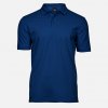 Tee Jays Modrá Indigo pánska polokošeľa, Luxury Stretch Veľkosť: 3XL Tee Jays Tee Jays Modrá Indigo pánska polokošeľa, Luxury Stretch Veľkosť: 3XL Tee Jays