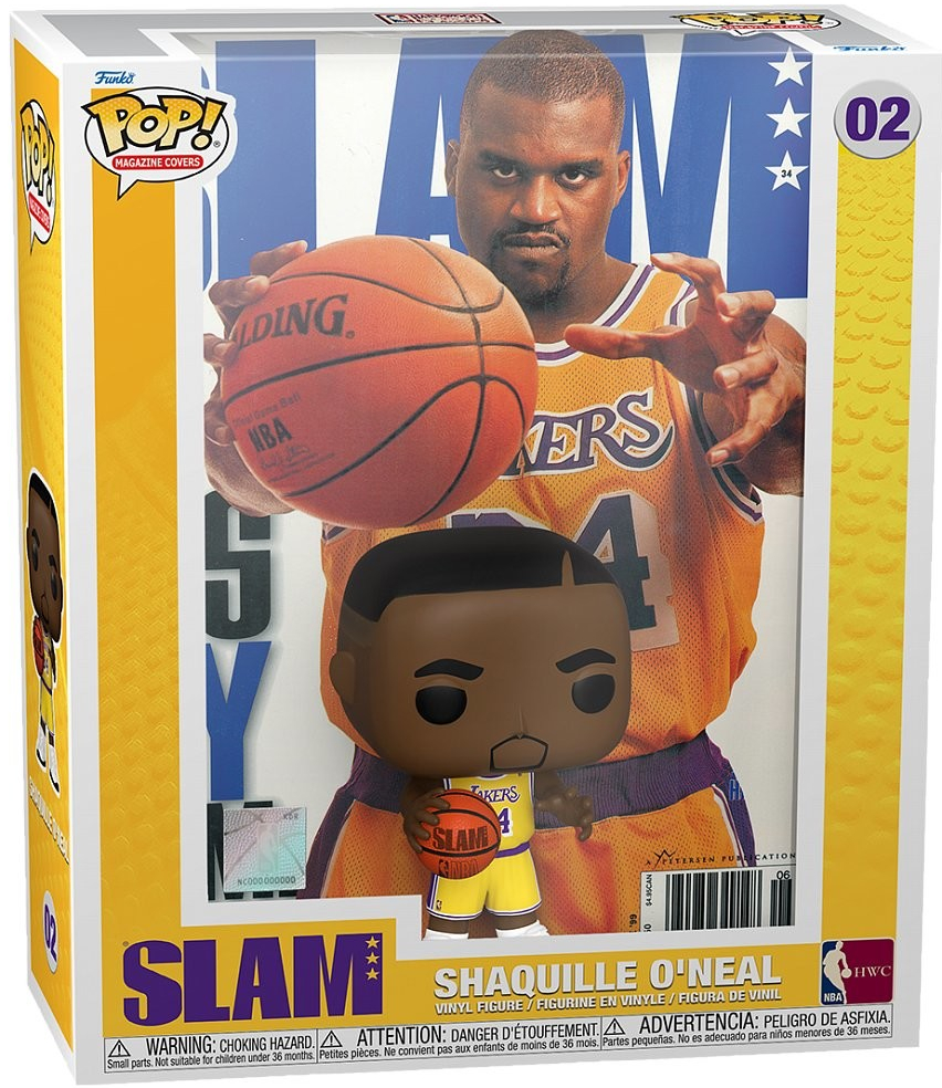 Funko POP! NBA Cover Basketball Shaquille O\'Neal SLAM Magazin 9 cm